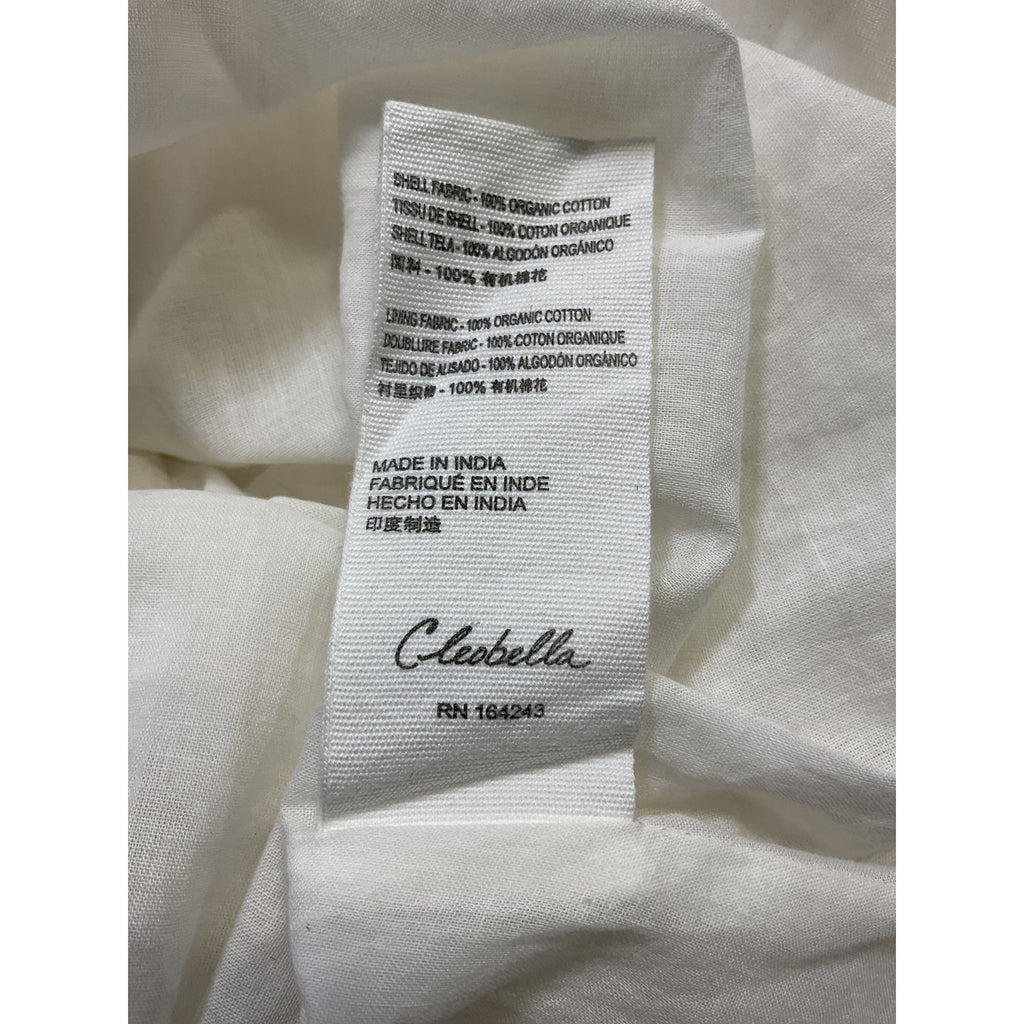 Cleobella 'Ashlyn' White Voile Midi Dress Size S - NWT