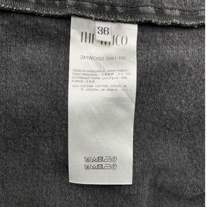 The Attico Oversized Black Diana Button Up Shirt Size IT 36 / US 0