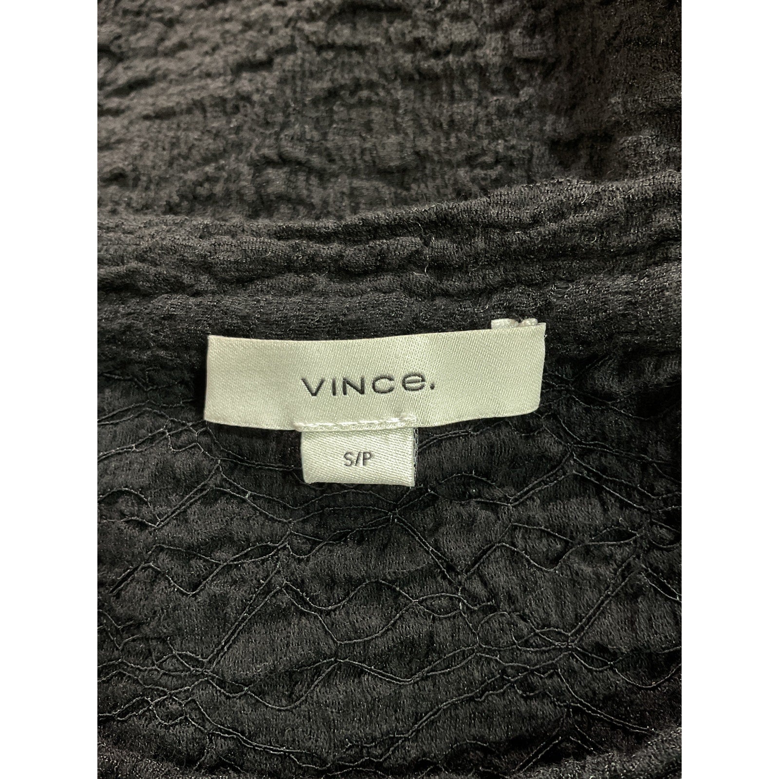 Vince 'Popcorn' Black T-Shirt Size S