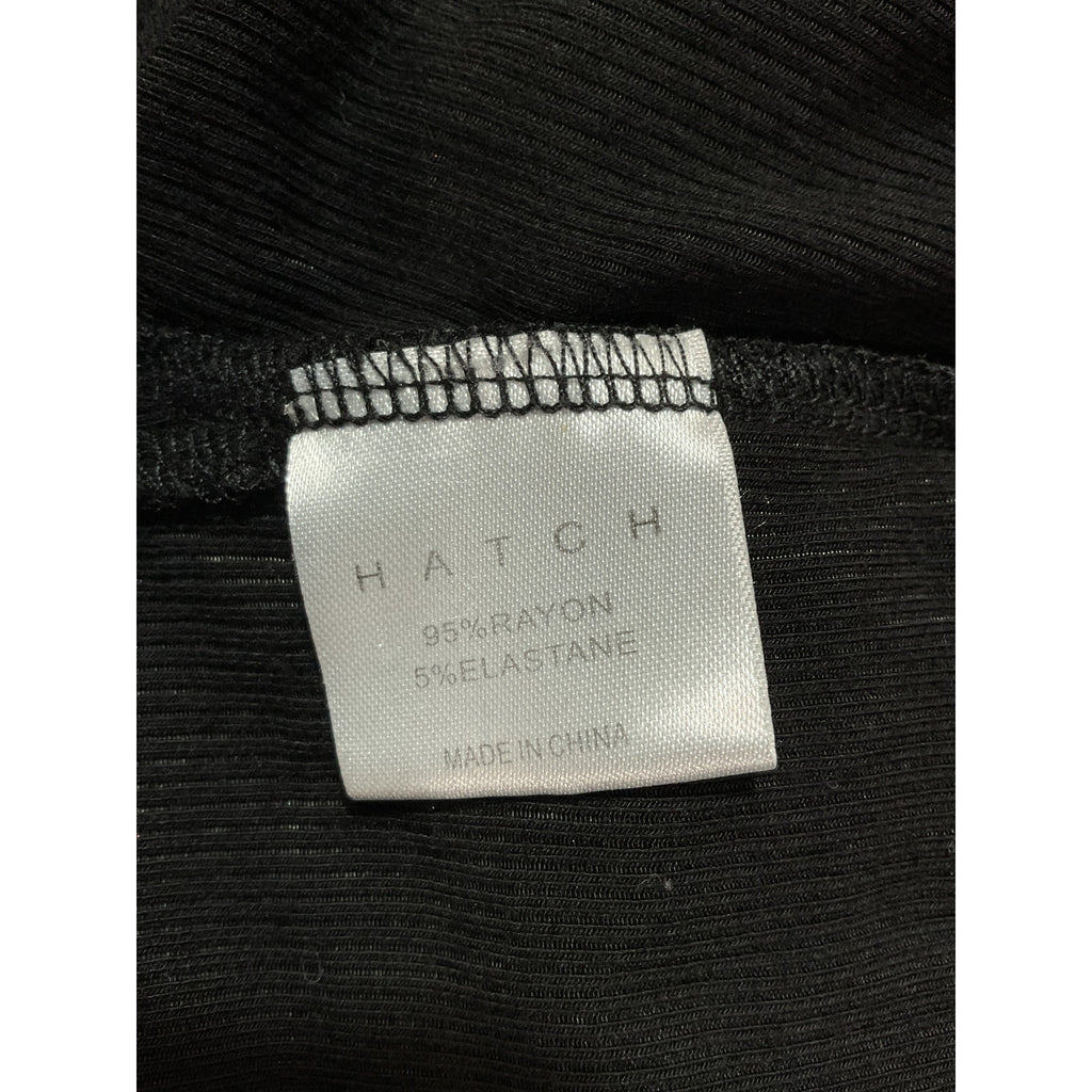 Hatch 'The Softest' Black Rib Nursing Tank Size 1