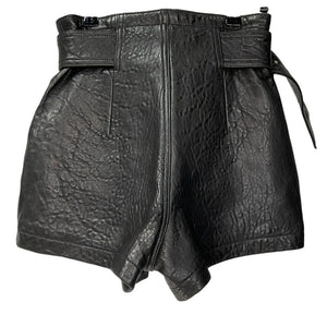 Grlfrnd Textured Black Sandy Shorts Size XS