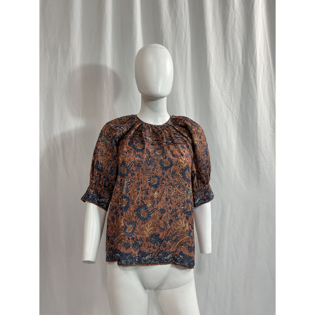 Ulla Johnson 'Agnes' Brown Top Size 4