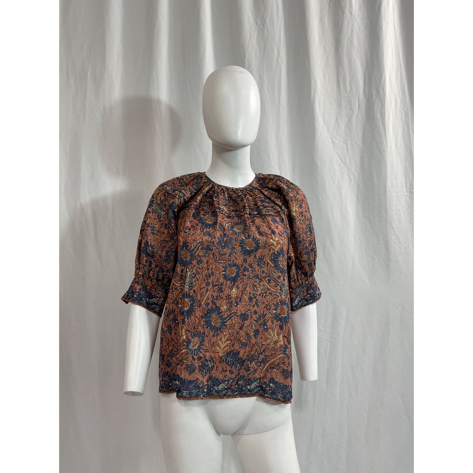 Ulla Johnson 'Agnes' Brown Top Size 4