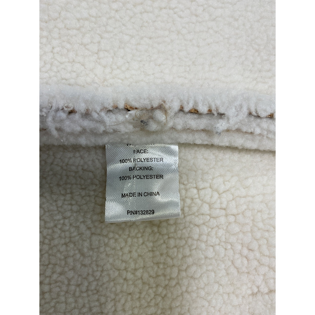 Tularosa 'Dylan' Tan Polyester Coat Size M