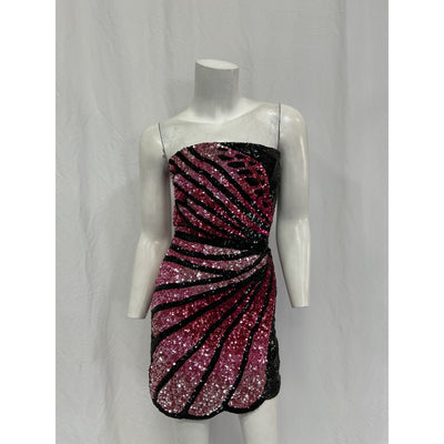 Retrofête 'Arabelle' Pink Poly Dress Size XS