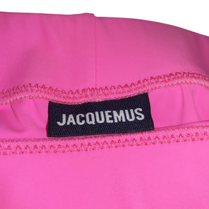 Jacquemus Sleek Pink La Jupe Tuba Maxi Skirt Size US 2