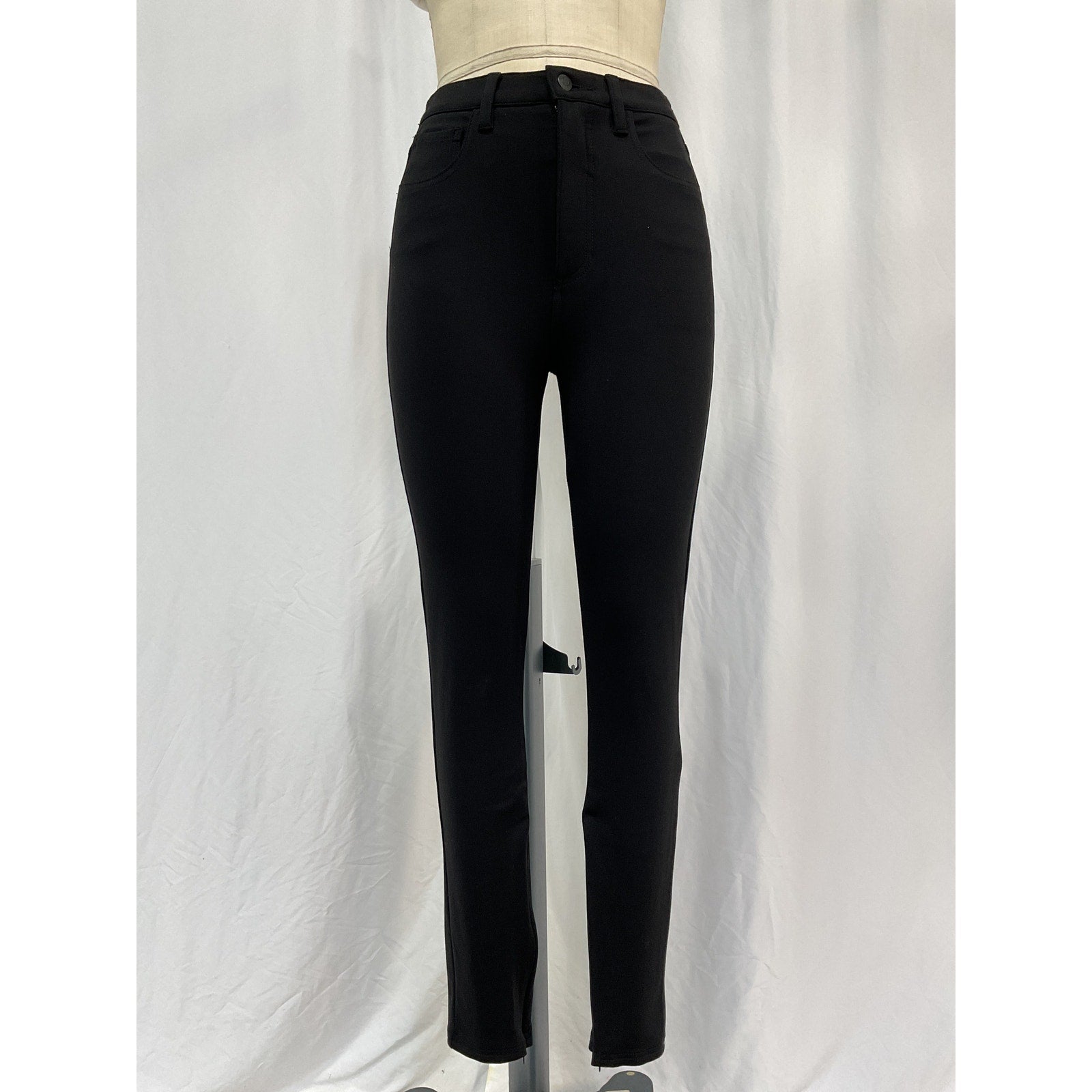 Pistola 'Kendall' Black Rayon High Rise Skinny Scuba Pant Size 27