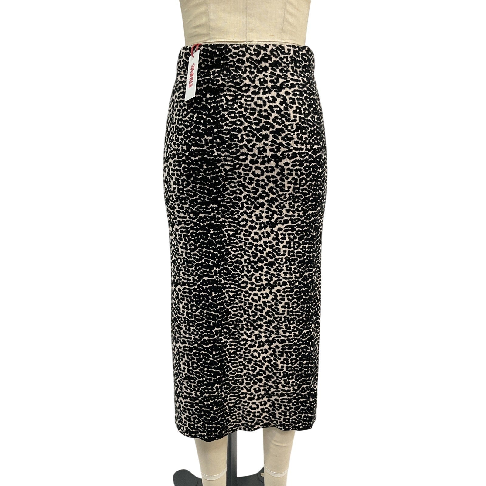 Solid & Striped 'The Ronnie' Black Viscose Skirt Size M