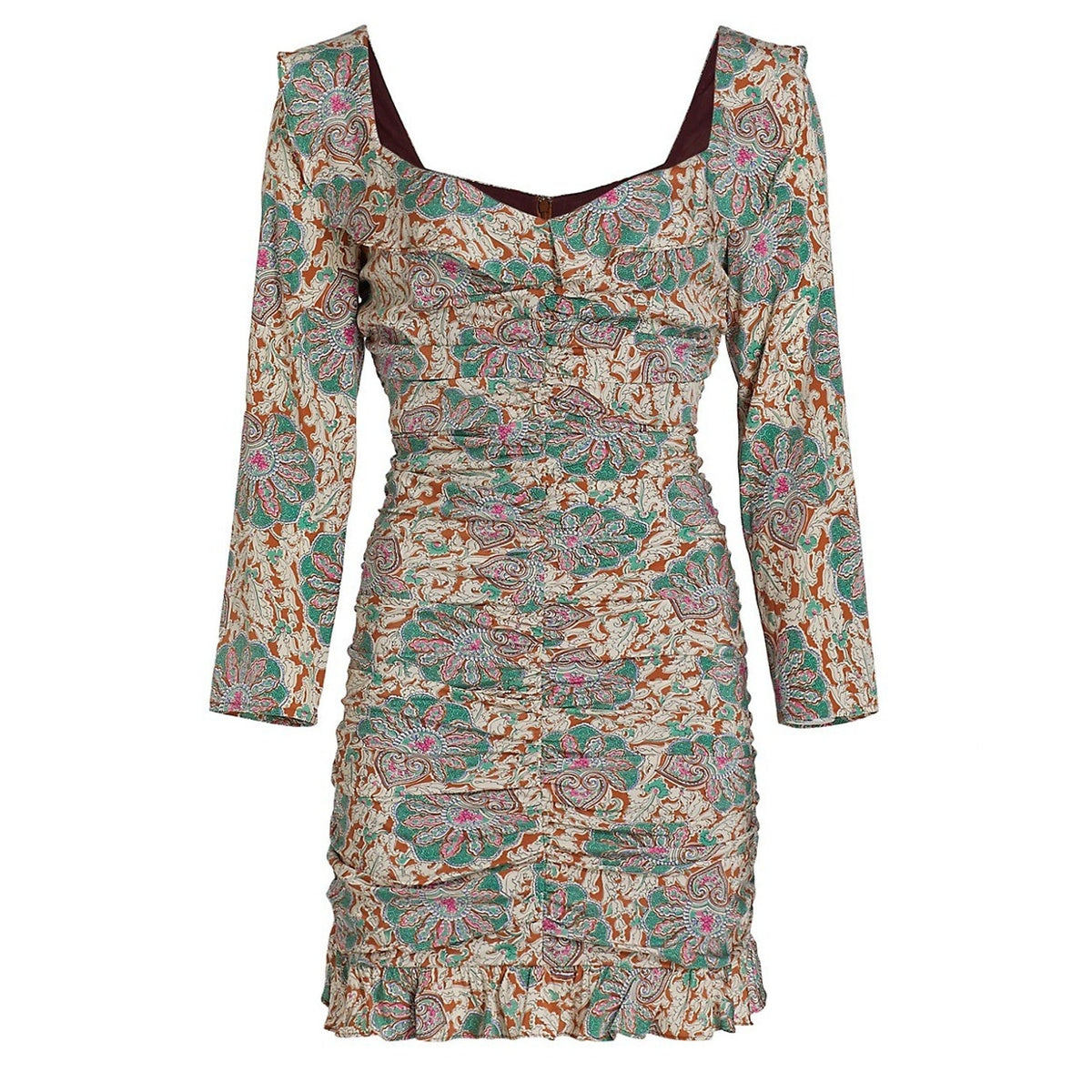 Veronica Beard Floral Multicolor Lozano Minidress Size 8