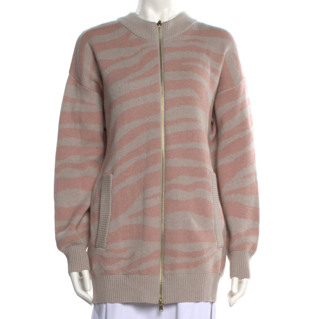 Varley 'Mayberry' Pink Long Sleeve Cardigan Size S