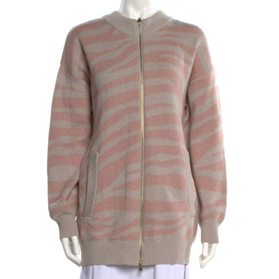 Varley 'Mayberry' Pink Long Sleeve Cardigan Size S