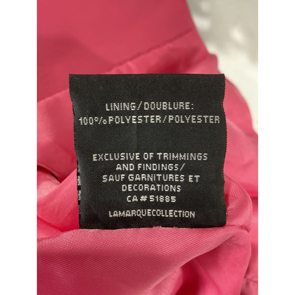 Lamarque 'Felina' Pink Leather Blazerr Size XS - NWT
