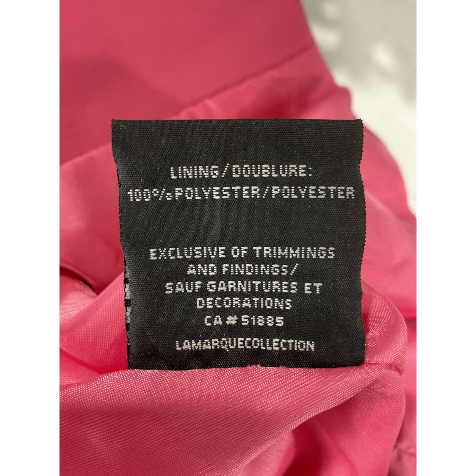 Lamarque 'Felina' Pink Leather Blazerr Size XS - NWT