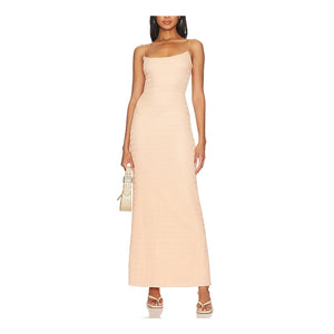 House Of Harlow 1960 X Revolve 'Nieto' Orange Cotton Maxi Dress Size M