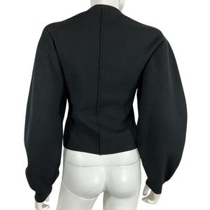 Proenza Schouler Structured Black Carolina Sweater Size S