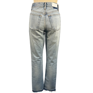 Re/Done Classic Blue 70s High Rise Bootcut Denim Jeans Size 26