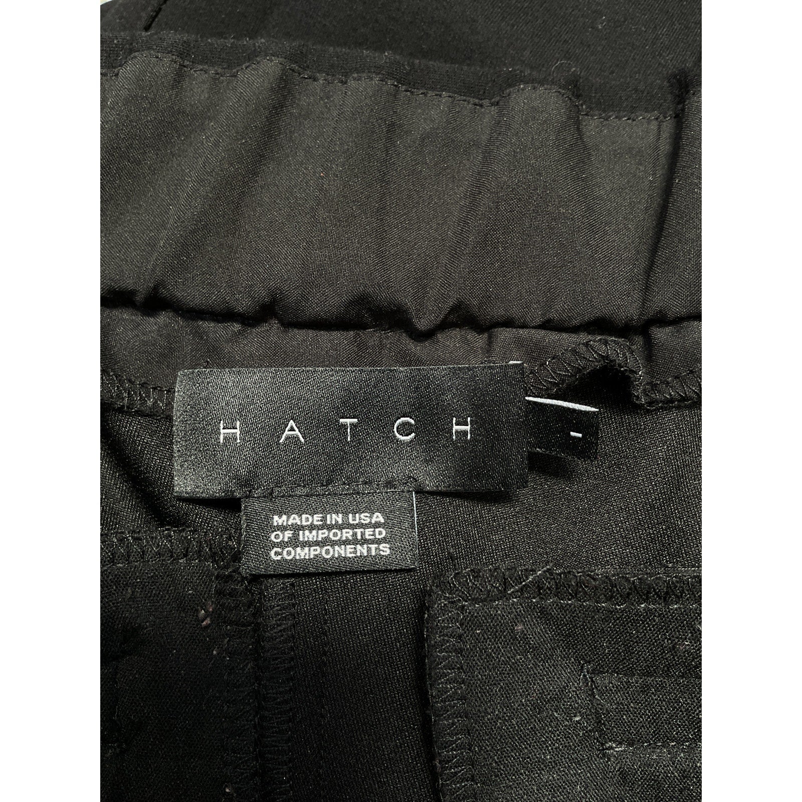 Hatch The Hatch Stretch Black Nylon Suit Pant Size 1