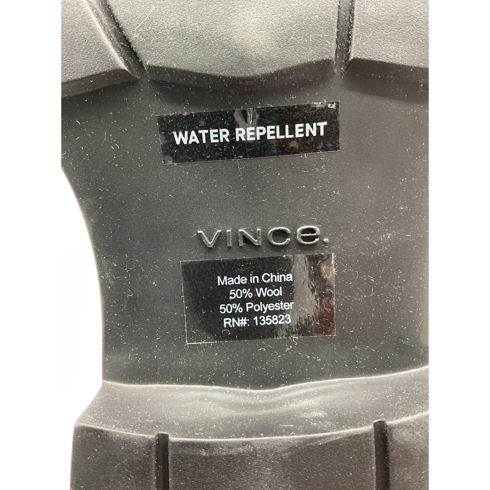 Vince Brown Rubber Pinecrest Boots Size 11