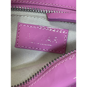 By Far 'Dulce' Pink Patent Leather Bag