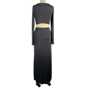 Significant Other Elegant Black Cali Maxi Dress Size 4