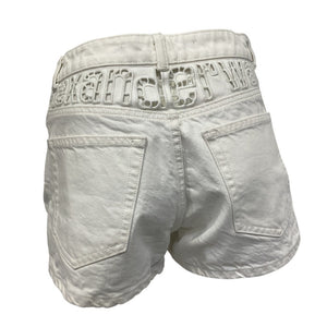 Alexander Wang Classic White Shorty High Rise Shorts Size 26