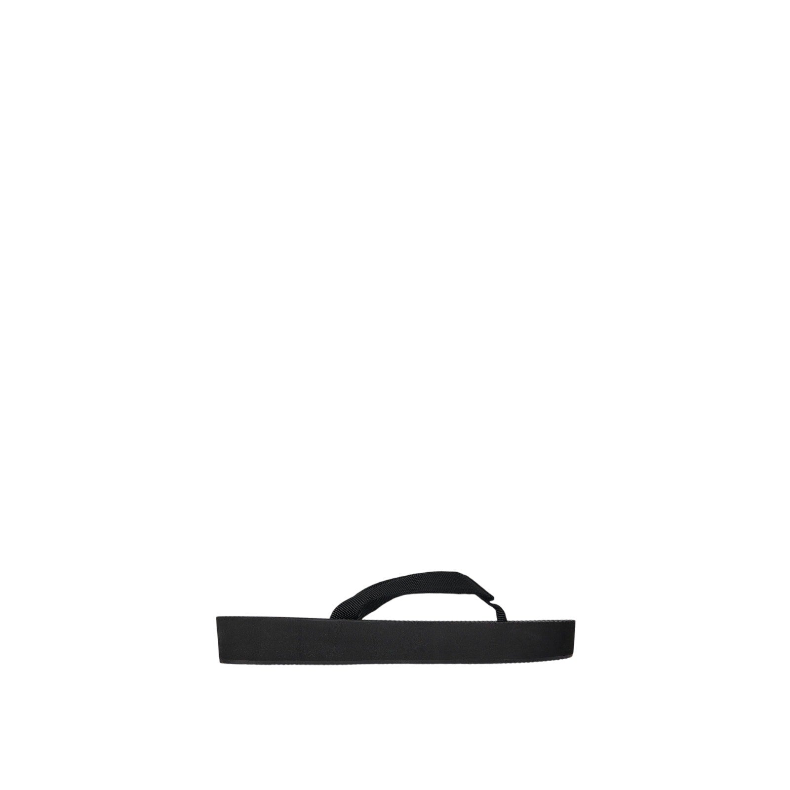 The Row 'Dune' Black Rubber Flatform Sandal Size 8