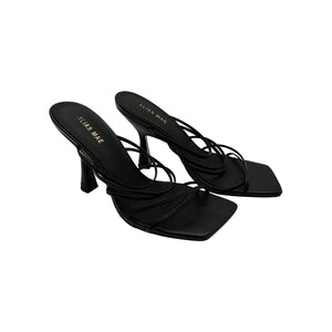 Alias Mae 'Monty' Black Leather Mule Size 7
