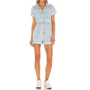 Show Me Your Mumu Classic Dockside Cannon Romper Size M