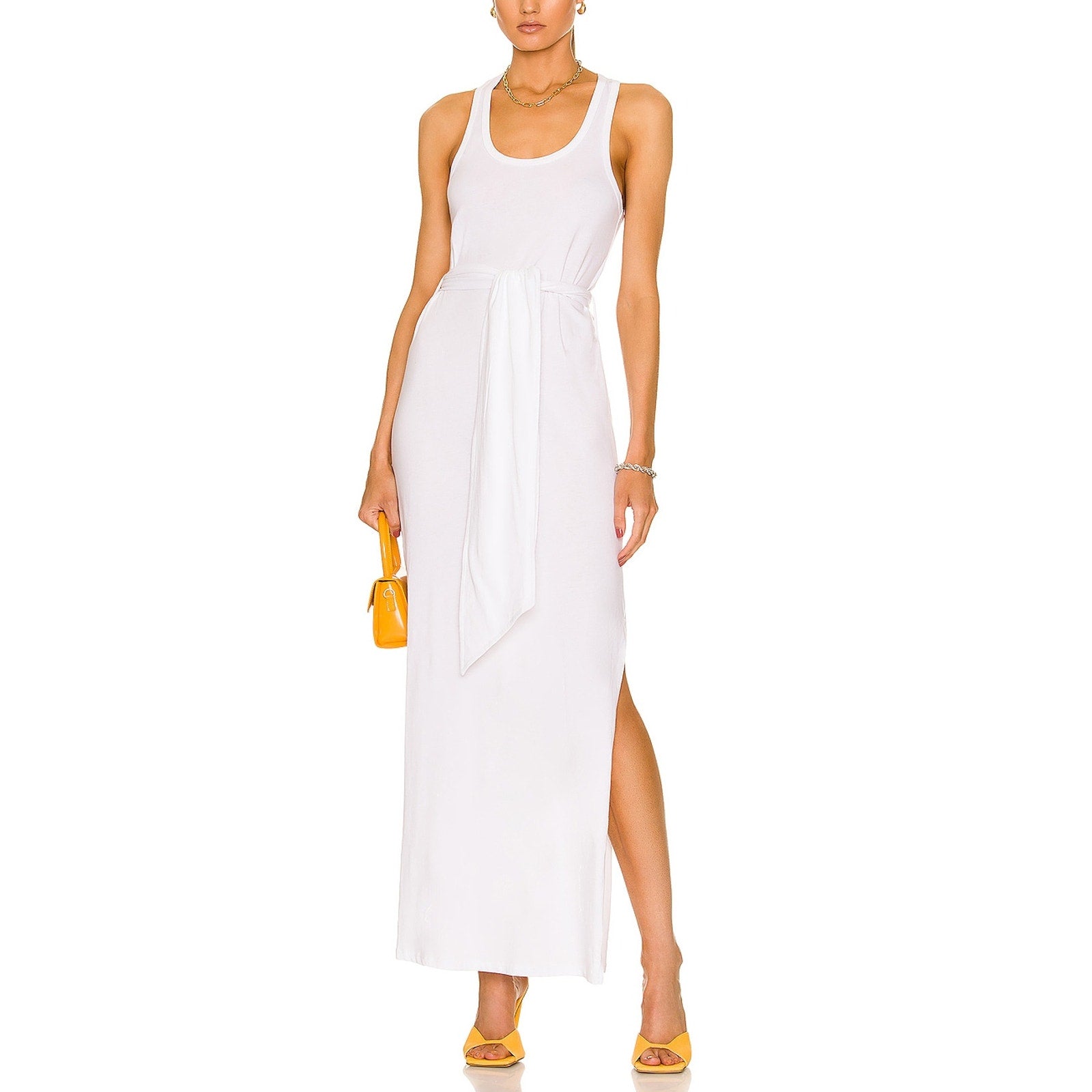 Simkhai 'Goldie' White Maxi Dress Size XS