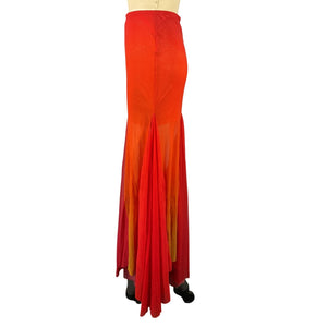 Ronny Kobo Sheer Fuchsia Tasha Skirt Size S