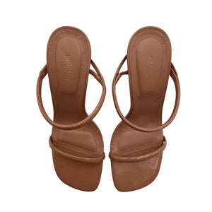 Simkhai 'Siren' Pink Patent Leather Sandals Size 9