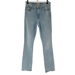 Mother Classic Blue The Insider Sneak Denim Jeans Size 26