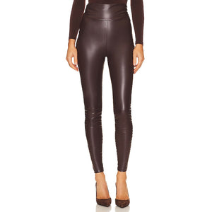 Nookie Sleek Brown Viktoria Pants Size S NWT