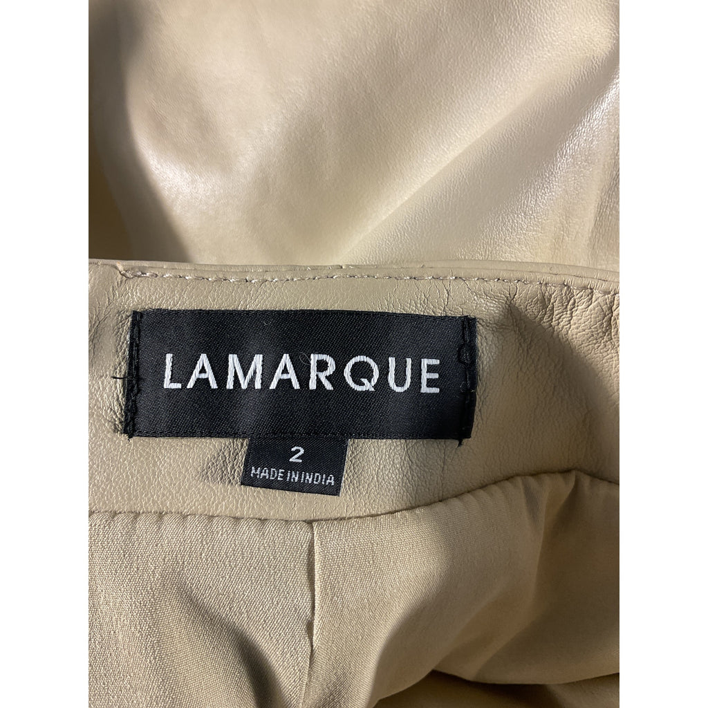 Lamarque 'Aricia' Tan Skirt Size 2