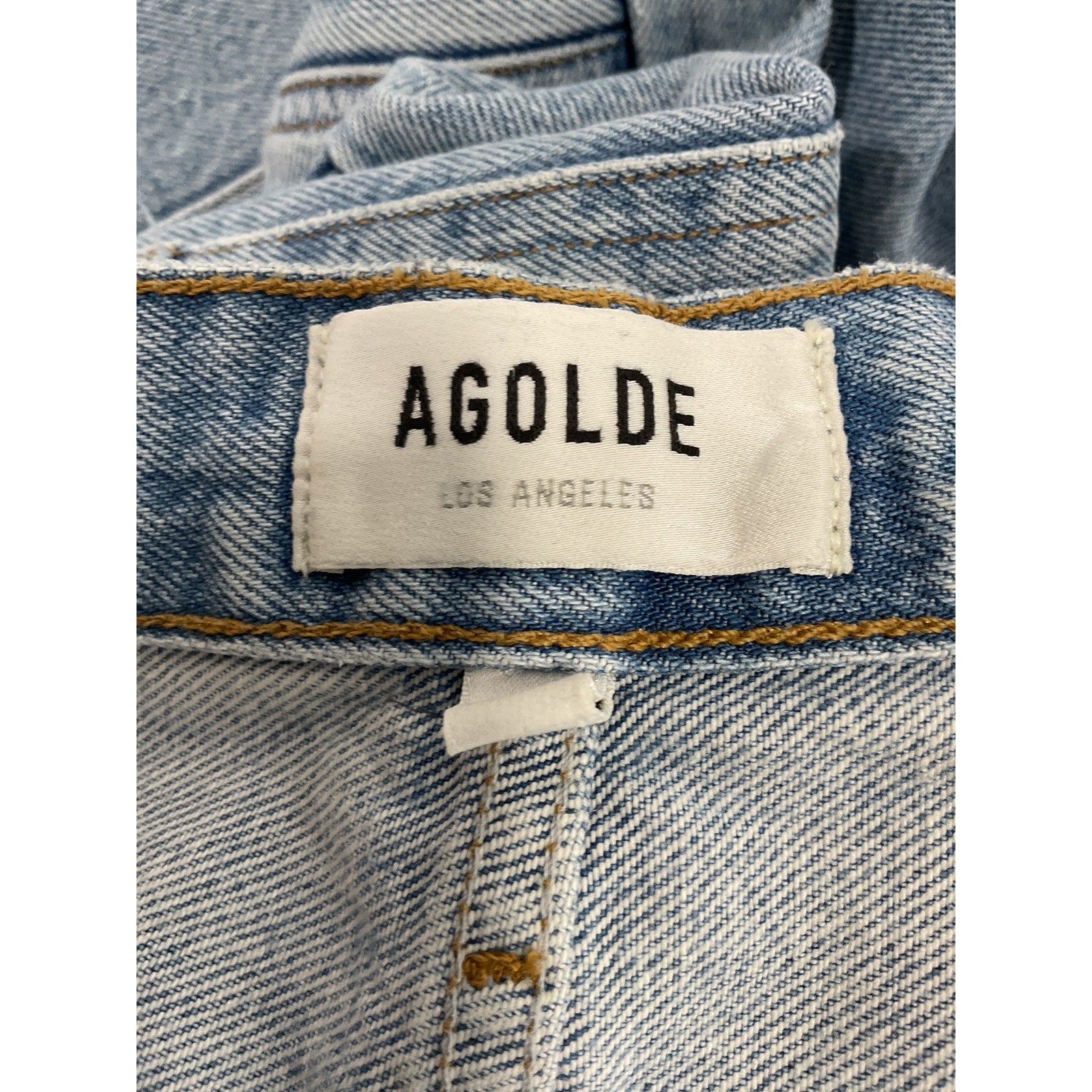 Agolde 'Cooper' Blue Cargo Denim Jean Size 25