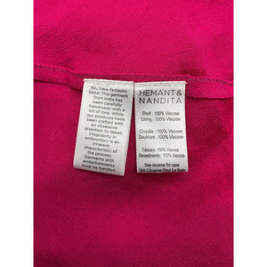 Hemant And Nandita Vibrant Multicolor Soma Maxi Dress Size S