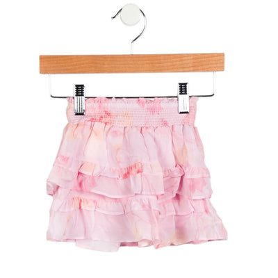 Loveshackfancy Girls 'Billie' Pink Cotton Skirt Size 18-24M