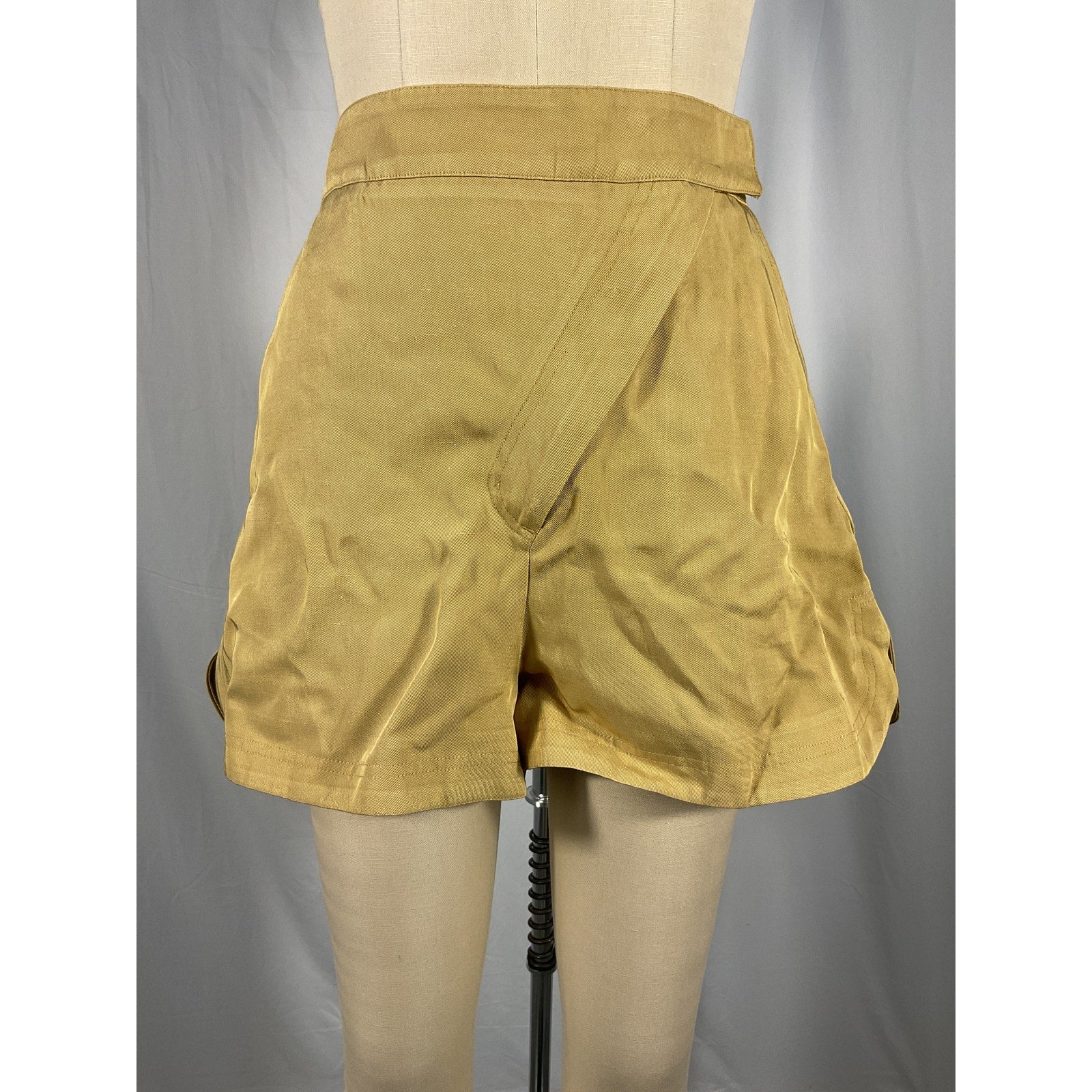 Shona Joy 'Matilda' Tan Asymmetrical Short Size 6