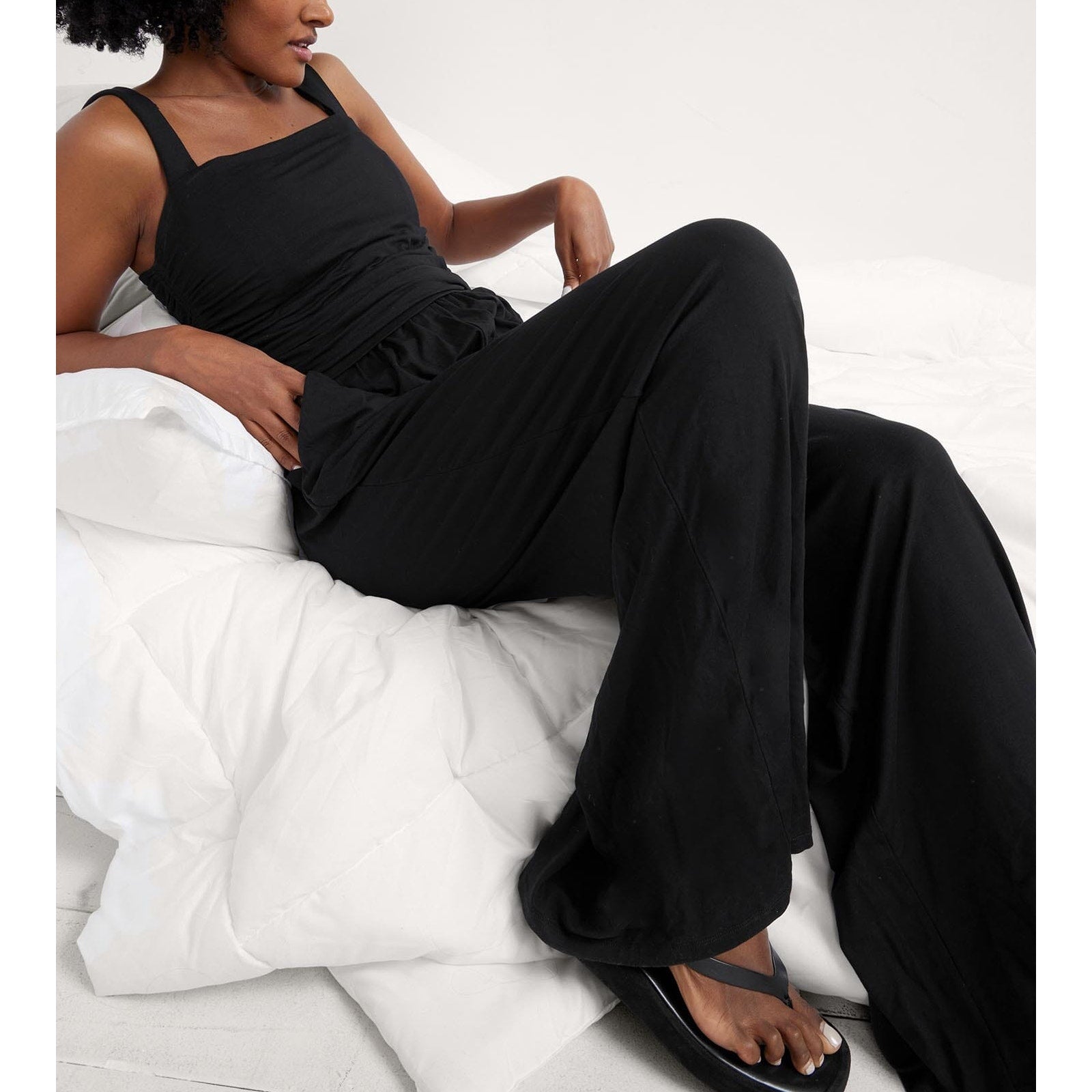 Hatch The On-The-Go Black Nursing Jumpsuit Size 1