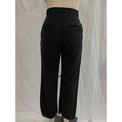 Reformation 'Mason' Black Pant Size 0