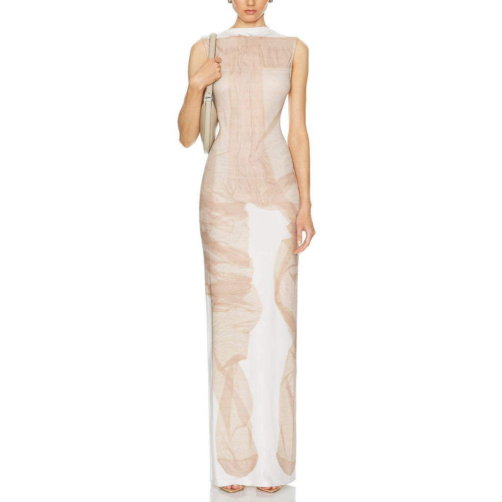 Acne Studios White Sleeveless Maxi Dress Size M - NWT