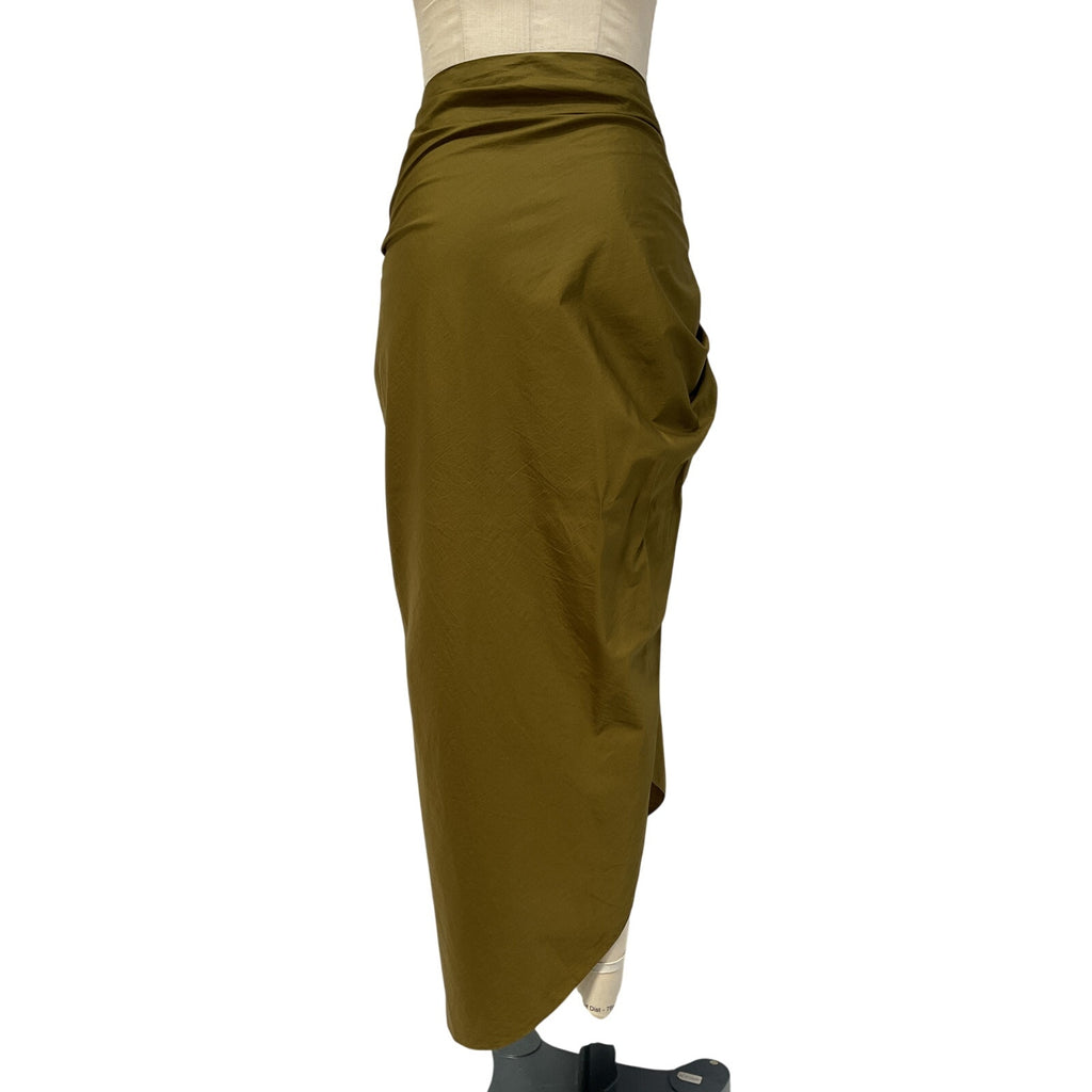 A.L.C. 'Rhodes' Green Cotton Skirt Size 6