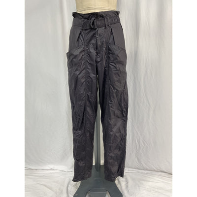 Isabel Marant 'Eklali' Black Nylon Trousers Size 36