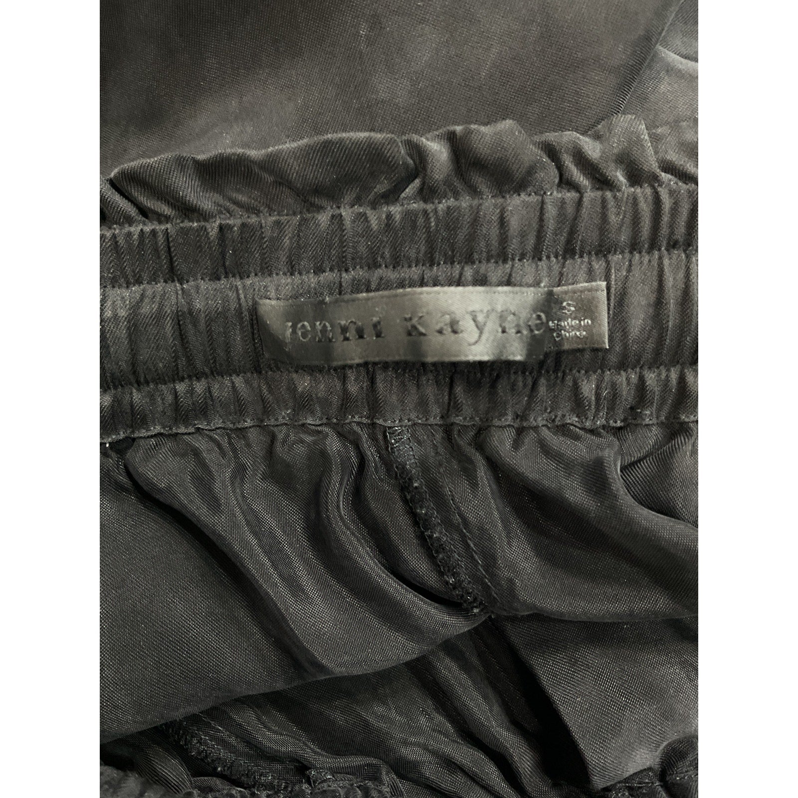 Jenni Kayne 'Rio' Black Trousers Size S