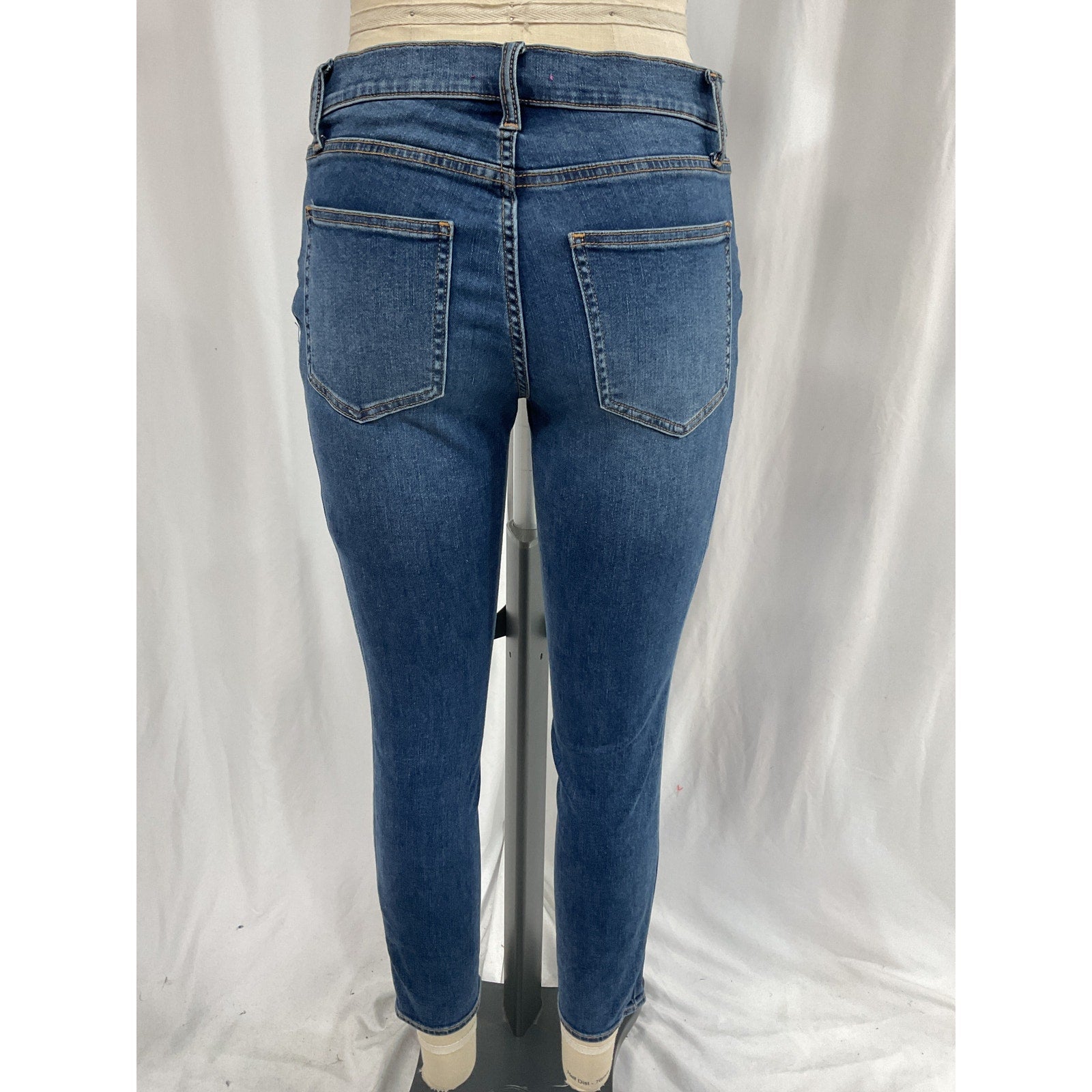 Hatch The Slim 'Maternity' Blue Denim Jean Size 27