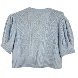 Hill House Home Cableknit Blue Ollie Cardigan Size L