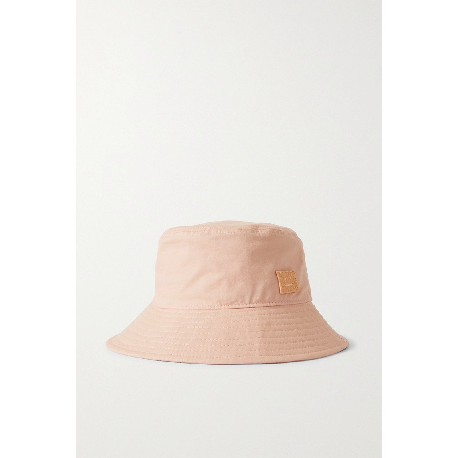 Acne Studios 'Appliqu�d' Pink Cotton-Twill Bucket Hat Size 59 CM