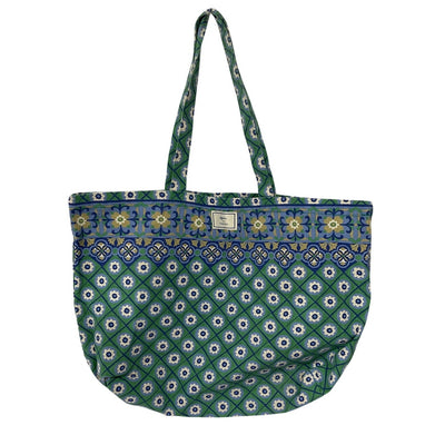 Sézane Patterned Multicolor Momoni Tote Bag