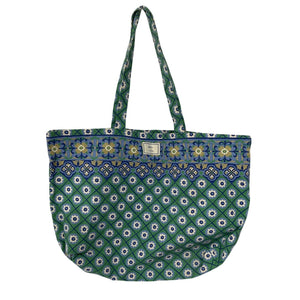 Sézane Patterned Multicolor Momoni Tote Bag