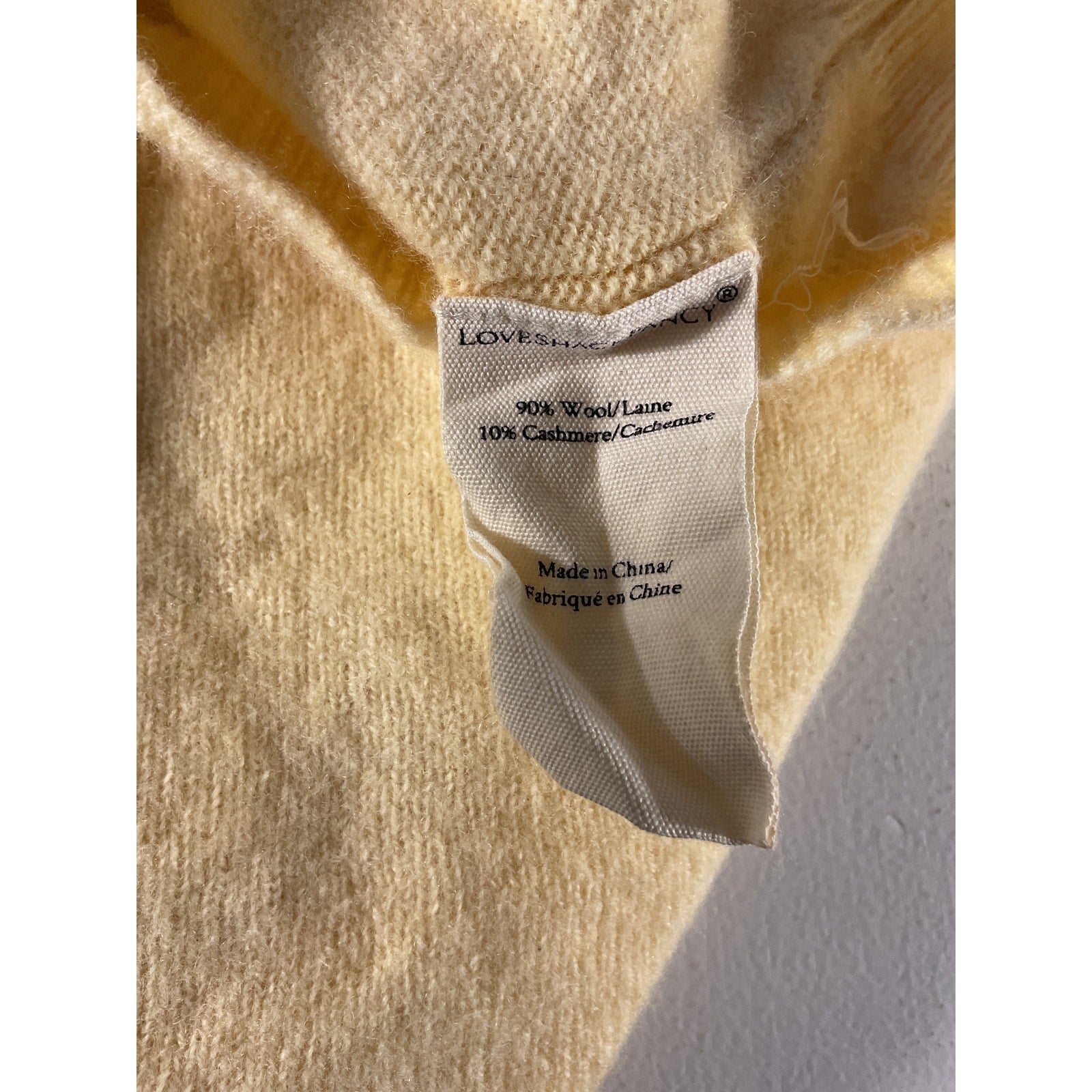Loveshackfancy 'Carleen' Yellow Mini Dress Size 4